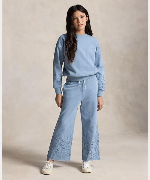 POLO RALPH LAUREN / ポロ ラルフ ローレン 未設定 | (ガールズ 7才～16才)アイレット フレンチ テリー スウェットシャツ | 詳細3