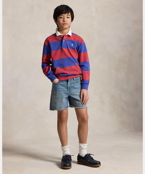 POLO RALPH LAUREN / ポロ ラルフ ローレン 未設定 | (ボーイズ 8才～20才)フレンチ テリー ラグビー スウェットシャツ | 詳細3