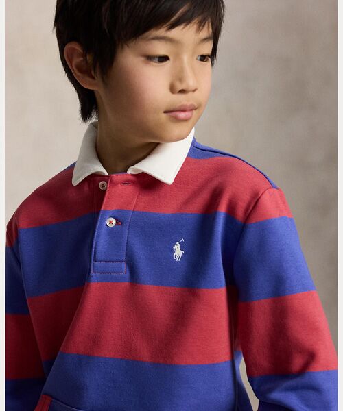 POLO RALPH LAUREN / ポロ ラルフ ローレン 未設定 | (ボーイズ 8才～20才)フレンチ テリー ラグビー スウェットシャツ | 詳細4