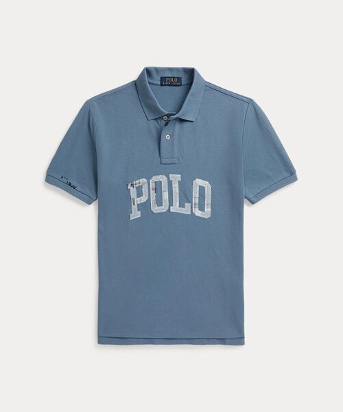 POLO RALPH LAUREN / ポロ ラルフ ローレン ポロシャツ | (ボーイズ 8才～20才)ロゴ コットン メッシュ ポロシャツ（400ブルー）
