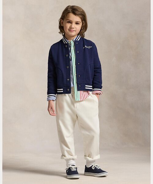 POLO RALPH LAUREN / ポロ ラルフ ローレン 未設定 | (ボーイズ 2才～7才)トリプルポニー フリース ベースボール ジャケット | 詳細3