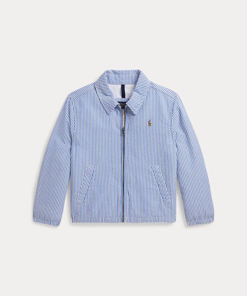 POLO RALPH LAUREN / ポロ ラルフ ローレン 未設定 | (ボーイズ 2才～7才)Bayport コットン シアサッカー ジャケット | 詳細1