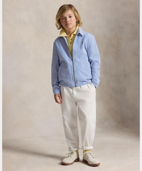 POLO RALPH LAUREN / ポロ ラルフ ローレン 未設定 | (ボーイズ 8才～20才)Bayport コットン シアサッカー ジャケット | 詳細3