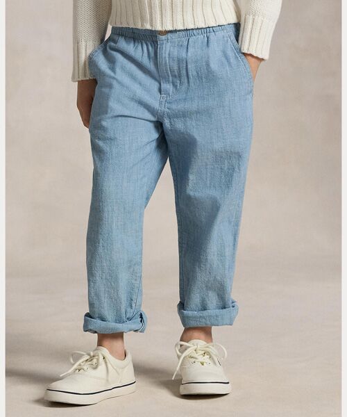 POLO RALPH LAUREN / ポロ ラルフ ローレン 未設定 | (ボーイズ 2才～7才)Polo プレップスター シャンブレー パンツ | 詳細3