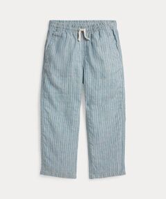 POLO RALPH LAUREN / ポロ ラルフ ローレン 未設定 | (ボーイズ 2才～7才)ストライプド リネン ドローストリング パンツ