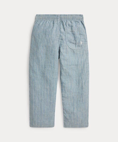 POLO RALPH LAUREN / ポロ ラルフ ローレン 未設定 | (ボーイズ 2才～7才)ストライプド リネン ドローストリング パンツ | 詳細1