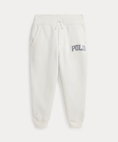 POLO RALPH LAUREN / ポロ ラルフ ローレン その他パンツ | (ボーイズ 2才～7才)ロゴ フリース ジョガー パンツ（100ホワイト）
