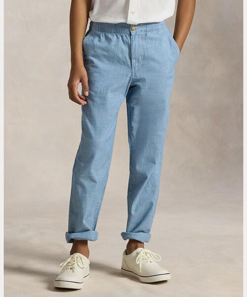 POLO RALPH LAUREN / ポロ ラルフ ローレン 未設定 | (ボーイズ 8才～20才)Polo プレップスター シャンブレー パンツ | 詳細3