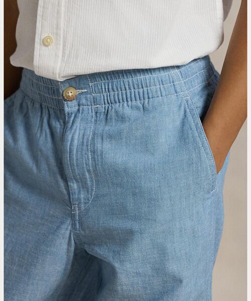 POLO RALPH LAUREN / ポロ ラルフ ローレン 未設定 | (ボーイズ 8才～20才)Polo プレップスター シャンブレー パンツ | 詳細4