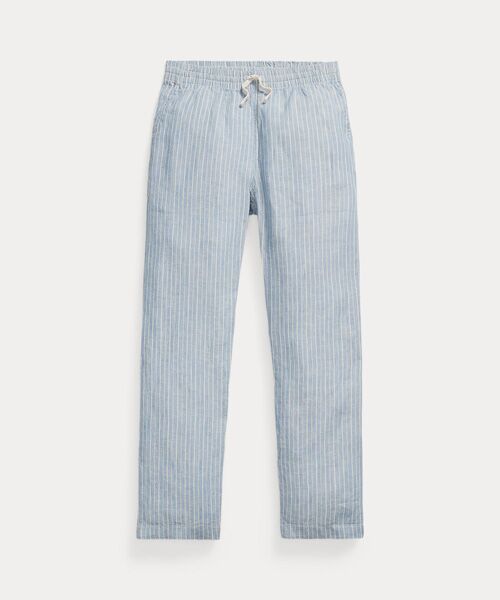 POLO RALPH LAUREN / ポロ ラルフ ローレン 未設定 | (ボーイズ 8才～20才)ストライプド リネン ドローストリング パンツ | 詳細1