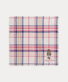 POLO RALPH LAUREN / ポロ ラルフ ローレン ハンカチ | (ガールズ 2才～4才)チェック Polo ベア コットン ハンカチーフ