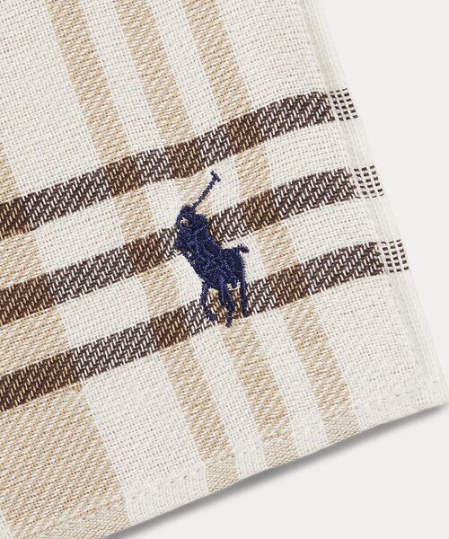 POLO RALPH LAUREN / ポロ ラルフ ローレン ハンカチ | (ボーイズ 2才～4才)チェック コットン テリー ハンカチーフ | 詳細2