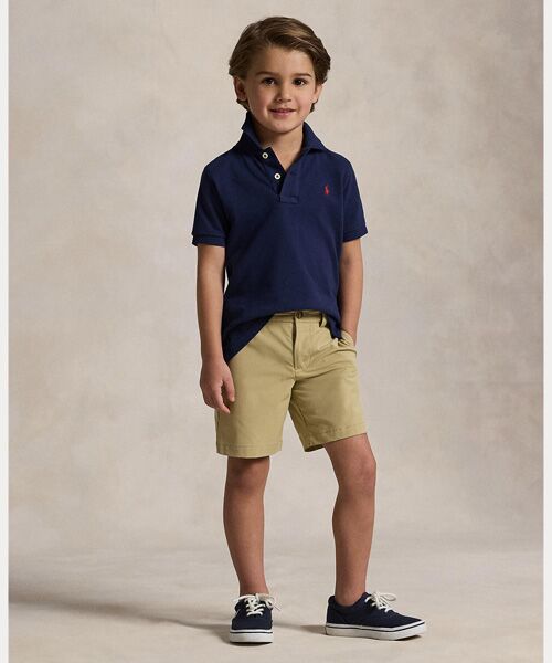 POLO RALPH LAUREN / ポロ ラルフ ローレン 未設定 | (ボーイズ 2才～7才)ストレッチ ショートパンツ（250ブラウン）
