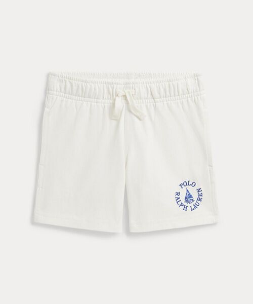 POLO RALPH LAUREN / ポロ ラルフ ローレン ショート・ハーフ・半端丈パンツ | (ボーイズ 2才～7才)ロゴ コットン ジャージー ショートパンツ | 詳細1