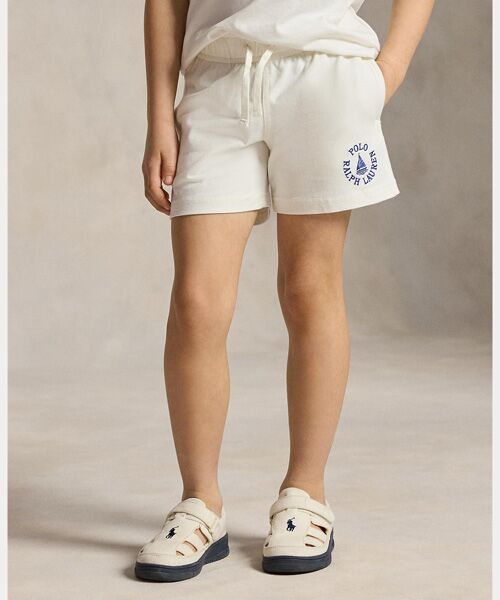 POLO RALPH LAUREN / ポロ ラルフ ローレン ショート・ハーフ・半端丈パンツ | (ボーイズ 2才～7才)ロゴ コットン ジャージー ショートパンツ | 詳細3