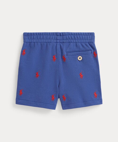 POLO RALPH LAUREN / ポロ ラルフ ローレン 未設定 | (ベビー)Polo プレップスター コットン メッシュ ショートパンツ | 詳細1