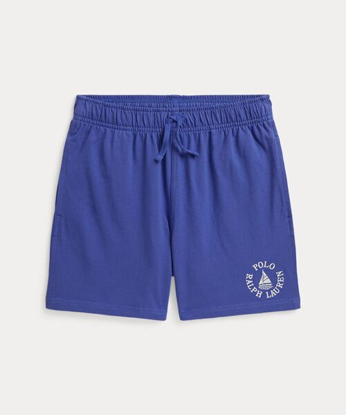 POLO RALPH LAUREN / ポロ ラルフ ローレン ショート・ハーフ・半端丈パンツ | (ボーイズ 8才～20才)ロゴ コットン ジャージー ショートパンツ（999マルチカラー）