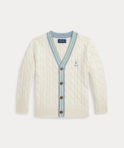 POLO RALPH LAUREN / ポロ ラルフ ローレン 未設定 | (ボーイズ 2才～7才)コットン クリケット カーディガン | 詳細1