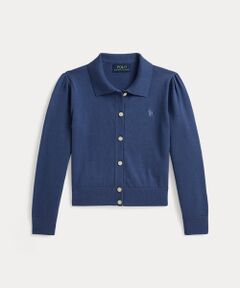 POLO RALPH LAUREN / ポロ ラルフ ローレン 未設定 | (ガールズ 2才～6才)コームド コットン ポロ カーディガン