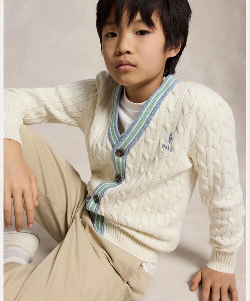 POLO RALPH LAUREN / ポロ ラルフ ローレン カーディガン・ボレロ | (ボーイズ 8才～20才)コットン クリケット カーディガン | 詳細4