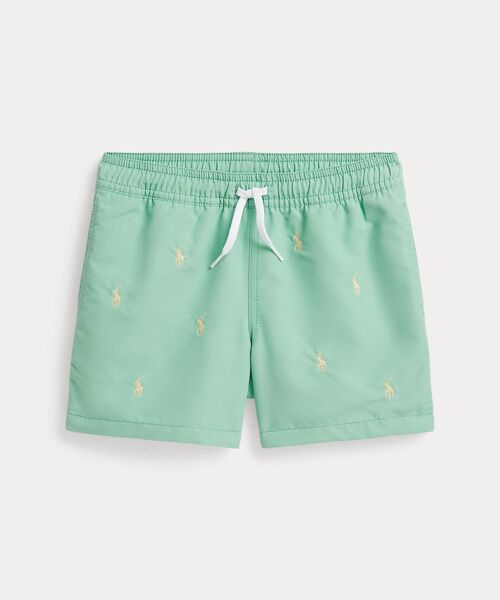POLO RALPH LAUREN / ポロ ラルフ ローレン 未設定 | (ボーイズ 2才～7才)トラベラー Polo ポニー スイム パンツ（300グリーン）