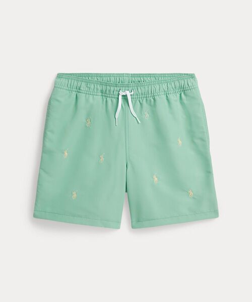 POLO RALPH LAUREN / ポロ ラルフ ローレン 未設定 | (ボーイズ 8才～20才)トラベラー Polo ポニー スイム パンツ（300グリーン）