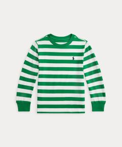 POLO RALPH LAUREN / ポロ ラルフ ローレン 未設定 | (ボーイズ 2才～7才)ストライプド コットン ロングスリーブ Tシャツ