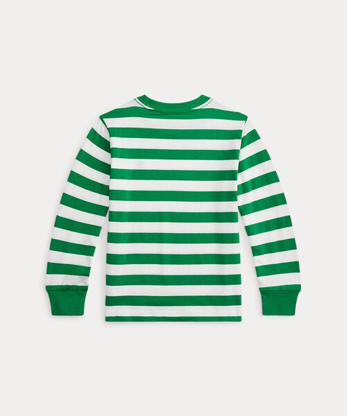 POLO RALPH LAUREN / ポロ ラルフ ローレン 未設定 | (ボーイズ 2才～7才)ストライプド コットン ロングスリーブ Tシャツ | 詳細1