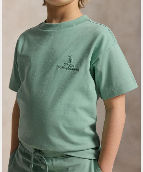 POLO RALPH LAUREN / ポロ ラルフ ローレン 未設定 | (ボーイズ 2才～7才)ビッグ フィット コットン ジャージー Tシャツ | 詳細4