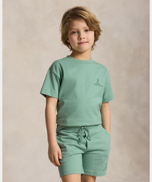 POLO RALPH LAUREN / ポロ ラルフ ローレン 未設定 | (ボーイズ 2才～7才)ビッグ フィット コットン ジャージー Tシャツ（300グリーン）