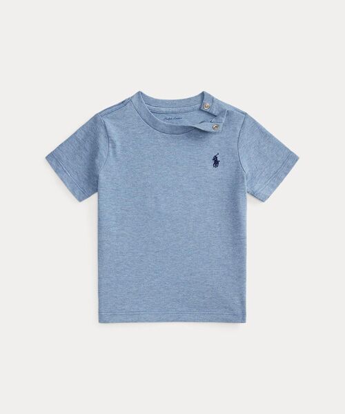POLO RALPH LAUREN / ポロ ラルフ ローレン 未設定 | (ベビー)コットン ジャージー クルーネック Tシャツ（450ブルー）