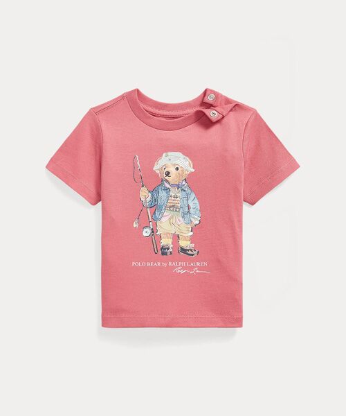 POLO RALPH LAUREN / ポロ ラルフ ローレン ベビー・キッズウエア | (ベビー)Polo ベア コットン ジャージー Tシャツ（600レッド）