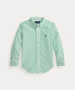 POLO RALPH LAUREN / ポロ ラルフ ローレン 未設定 | (ボーイズ 2才～7才)ストライプド コットン ポプリン シャツ