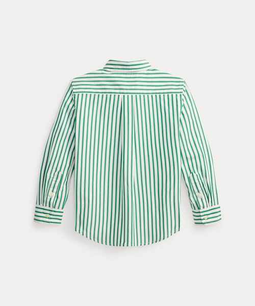 POLO RALPH LAUREN / ポロ ラルフ ローレン 未設定 | (ボーイズ 2才～7才)ストライプド コットン ポプリン シャツ | 詳細1