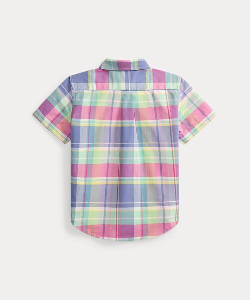 POLO RALPH LAUREN / ポロ ラルフ ローレン 未設定 | (ボーイズ 2才～7才)チェック コットン オックスフォード シャツ | 詳細1