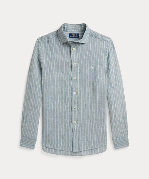 POLO RALPH LAUREN / ポロ ラルフ ローレン シャツ・ブラウス | (ボーイズ 8才～20才)ストライプド リネン シャツ | 詳細1