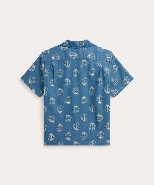 POLO RALPH LAUREN / ポロ ラルフ ローレン 未設定 | (ボーイズ 8才～20才)アンカープリント コットン オックスフォード シャツ | 詳細1