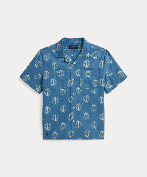 POLO RALPH LAUREN / ポロ ラルフ ローレン 未設定 | (ボーイズ 8才～20才)アンカープリント コットン オックスフォード シャツ（999マルチカラー）