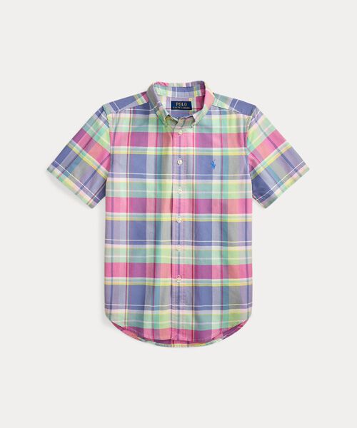 POLO RALPH LAUREN / ポロ ラルフ ローレン 未設定 | (ボーイズ 8才～20才)チェック コットン オックスフォード シャツ（999マルチカラー）