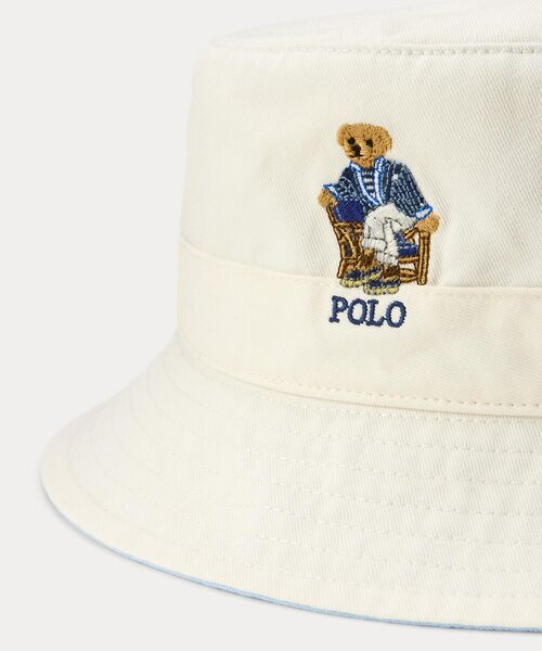 POLO RALPH LAUREN / ポロ ラルフ ローレン ハット | Polo ベア ツイル バケット ハット | 詳細2