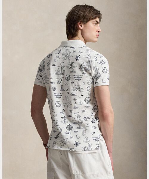 POLO RALPH LAUREN / ポロ ラルフ ローレン ポロシャツ | カスタム スリム フィット ノーティカル メッシュ ポロシャツ | 詳細3