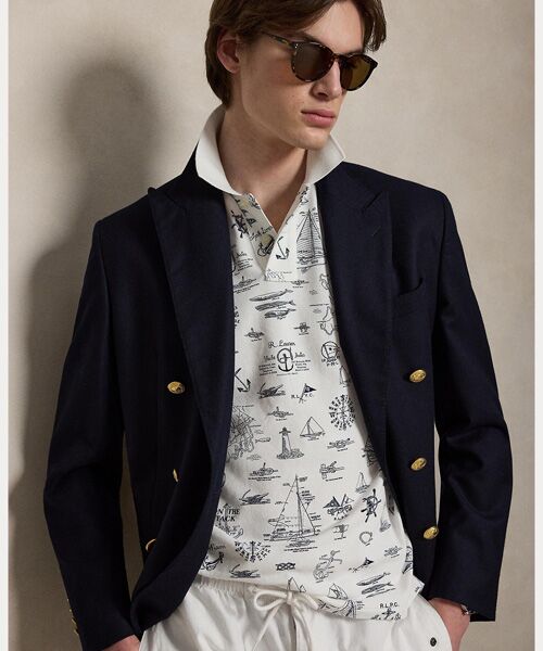 POLO RALPH LAUREN / ポロ ラルフ ローレン ポロシャツ | カスタム スリム フィット ノーティカル メッシュ ポロシャツ | 詳細5