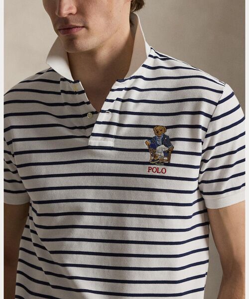 POLO RALPH LAUREN / ポロ ラルフ ローレン ポロシャツ | カスタム スリム フィット Polo ベア ポロシャツ | 詳細4