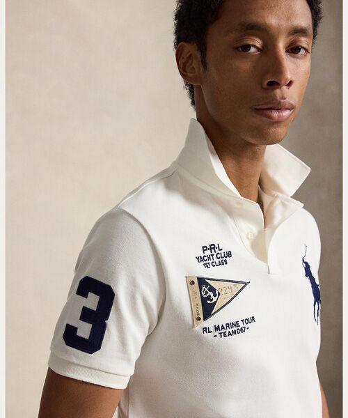 POLO RALPH LAUREN / ポロ ラルフ ローレン ポロシャツ | カスタム スリム フィット Big Pony ポロシャツ | 詳細4