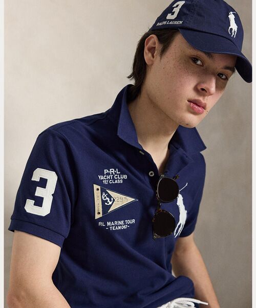 POLO RALPH LAUREN / ポロ ラルフ ローレン ポロシャツ | カスタム スリム フィット Big Pony ポロシャツ | 詳細4