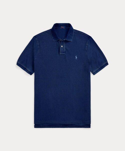 POLO RALPH LAUREN / ポロ ラルフ ローレン ポロシャツ | クラシック フィット インディゴ メッシュ ポロシャツ | 詳細1