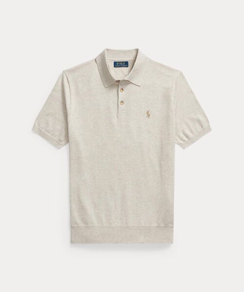 POLO RALPH LAUREN / ポロ ラルフ ローレン ニット・セーター | コットン ポロカラー セーター | 詳細1