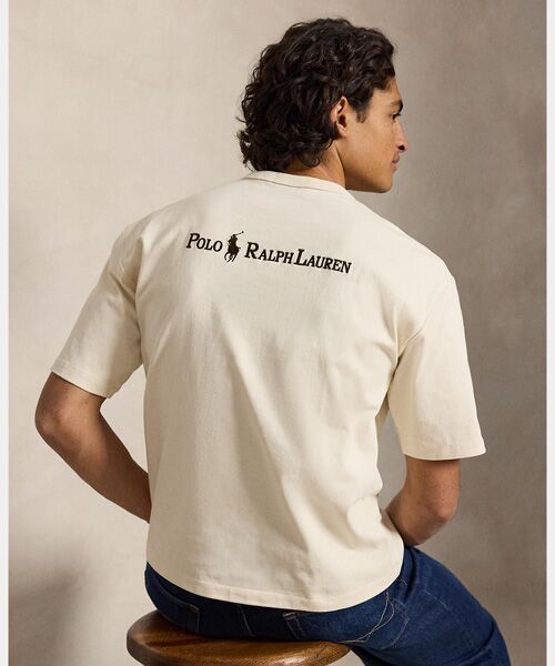 POLO RALPH LAUREN / ポロ ラルフ ローレン Tシャツ | リラックス フィット ロゴ ジャージー Tシャツ | 詳細3