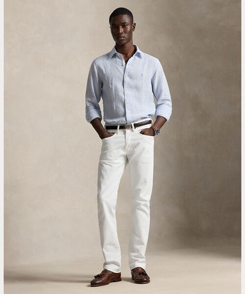 POLO RALPH LAUREN / ポロ ラルフ ローレン シャツ・ブラウス | クラシック フィット ストライプド リネン シャツ | 詳細2