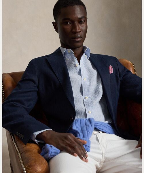 POLO RALPH LAUREN / ポロ ラルフ ローレン シャツ・ブラウス | クラシック フィット ストライプド リネン シャツ | 詳細5